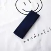 Faixa de Cabelo Lisa Masculina Tendência Street Absorvente de Suor e Antiperspirante Faixa Hip-Hop Versátil Faixa de Cabeça Tricotada Acessório de Cabeça Masculino Coreano Touca para Lavar o Rosto
