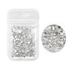 Calidad transfronteriza taladro de uñas manicura mixta joyería pequeña comercio internacional un diamante tamaño mixto SS4-SS12 vidrio Diamante 500 piezas