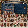 Bestseller transfronterizo Calendario de pared de vaca divertida de las Highlands Caja ciega de cuenta atrás para Navidad