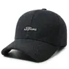 Gorros de otoño e invierno para hombres de mediana edad y mayores, gorras de béisbol cálidas para papás, gorros con forro polar para abuelos y gorros protectores para los oídos para personas mayores