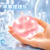 Juguete Squishy de Manzana Simulada para Alivio del Estrés, Silicona Q-elástica de Rebote Lento, Disponible en Cuatro Colores, Gadget para Alivio del Estrés para Niños y Adultos
