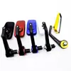 Espejo retrovisor de motocicleta modificación personalidad espejo de mano cuadrado universal espejo para coche eléctrico de batería scooter venta caliente