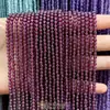 Suministrado directamente por el fabricante: cuentas redondas pequeñas de piedra natural, cuentas de arroz, cristal, turmalina, cuentas redondas de ágata, materiales hechos a mano para DIY, accesorios para pulseras