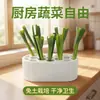 Caja hidropónica para verduras, caja de cultivo casera sin tierra, kit hidropónico para el rebrote de cebolleta, cilantro y ajo, caja de cultivo
