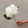 Fabricante Venta al por Mayor Exportación Hortensia Artificial Individual 96 Piezas Boda Decoración del Hogar Arreglo Floral Hortensia Europea