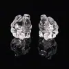 Cristal blanco de cristal natural zorro de nueve colas accesorios accesorios cuentas sueltas pulsera DIY collar cuentas suministro al por mayor