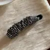 Pinza para el pelo con lazo estilo coreano para mujer, hace que el pelo se vea más voluminoso, pasador, sensación de alta gama, pinza banana más ligera, pinza grande para sujetar el pelo, pinza de garra