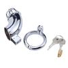 Cerradura de Castidad de Metal CB Lock Bondage Masculino Cerradura de Pene Pene JJ Jaula para Pájaros Precaución Lujuria Precaución Lujuria Precaución Lujuria Precaución Lujuria Productos para Adultos Sexo