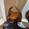 Bolso de Mano Pequeño de Alta Gama para Mujer, Nuevo Bolso Cruzado Versátil Otoño e Invierno 2026, Tendencia de Moda Bolso Dumpling