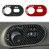 Aplicable a Seat Ibiza 03-08 Modificación Interior Fibra de Carbono Panel de Almacenamiento Consola Central Palanca de Cambios Faros