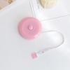 Estilo Nórdico Mini Pequeña Cinta Portátil Metro Regla para Estudiantes Cinta Suave para Medir Cintura y Pecho de Tres Patas Regla para Ropa