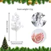 Ramos Artificiais de Pinha de Natal Transfronteiriços, Frutas Vermelhas, Frutos Vermelhos, Nozes Brancas, Arranjos de Flores de Pinha, Cenário de Layout de Decoração de Natal