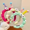 Diadema de Ojos Grandes y Ala Ancha, Diadema de Peluche Lindo y Divertida con Palo Retorcido, Nueva Horquilla Facial 2025, Tocado de Otoño e Invierno