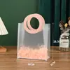 Bolsa de Regalo de Año Nuevo Bolsa de Regalo Pp Translúcida Bolso de Mano de Plástico Transparente Regalo de Cumpleaños Bolsa de Empaque de Boda
