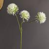 Diente de León de 3 Cabezas Escandinavo, Bola de Cebolla de Hinojo, Decoración del Hogar, Accesorios para Arreglos Florales, Fotografía de Bodas, Flores Artificiales