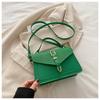 Bolso Cuadrado Pequeño Cruzado de Moda Trendy Bolso de Hombro Retro Chic para Mujer 2025 Nuevo Verano Texturizado Estilo Coreano