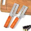 Nuevo Cuchillo de Acero Inoxidable para Lechuga, Cuchillo Pelador de Caña de Azúcar, Cuchillo Pelador Específico para Cocina, Cuchillo Pelador Comercial para Calabaza, Espárragos y Piña