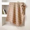 Bufanda de Imitación Cachemir Estilo Coreano para Viajes con Hebilla de Herradura para Mujer Bufanda de Cuello Larga Cálida con Borlas Chal para Abrigo En Stock