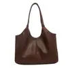 Bolso Transfronterizo para Mujer 2024 Otoño Nuevo Bolso Tote de Gran Capacidad Retro de Alta Calidad Bolso Tote Sensible Todo Fósforo Bolso de Hombro
