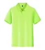 Polo de Algodón y Seda Ropa de Trabajo Personalizada Camisa Cultural Publicitaria Ropa de Trabajo para Grupo Corporativo Camiseta de Manga Corta con Logo Bordado Algodón