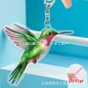 Llavero Acrílico de Pájaros del Amor 2D Nuevo En Stock Venta al por Mayor Anime Estrella de Cinco Puntas Colgante para Mochila Estudiantil Vida