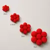 Bolas de Pelúcia Coloridas 8mm-5cm Pompons Pequenos de Alta Elasticidade Acessórios Artesanais DIY para Crianças do Jardim de Infância Atacado