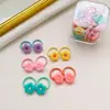 Gomas para el Pelo de Bebé para Coletas Pequeñas, Bandas Elásticas Infantiles, Accesorios para el Cabello de Niñas, Accesorios para la Cabeza de Bebé, Gomas para el Pulgar, Gomas para el Pelo Fino, Accesorios para el Cabello