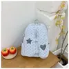 Mochila de Verano Energética Rosa Melocotón con Orejas de Conejo, Bolso de Estudiante Suave y Dulce con Retazos de Encaje, Mochila para Compras de Vacaciones