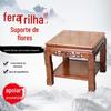Tanque de peixe de madeira maciça simples Bonsai rack interior chinês antigo antigo rack de armazenamento de olmo mortise e tenon rack de pedra de madeira
