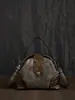 Bolso de Mujer de Moda Nuevo 2025 Bolso de Mano Bordado Retro Europeo y Americano Bolso de Clip Bolso de Hombro