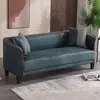 Sofá de Lujo Estilo Nórdico para Apartamento Pequeño en Renta, Sofá de Tela Tecnológica de Moda, Sofá Doble para Dormitorio y Sala de Estar