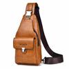 Bolso de Pecho Estilo Nuevo 2025 para Hombre, Bolso Cruzado Pequeño Ligero Portátil de Exterior de Gama Alta para Hombre, Bolso Cruzado de Pecho