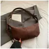 Bolsa Feminina de Grande Capacidade 2026 Nova Tendência High-End Retro Camurça Bolsa de Ombro para o Dia a Dia Crossbody Bolsa Dumpling