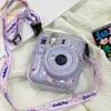 Nuevo Estuche Protector Transparente de Cristal Transparente Fujifilm Instax Mini13 para Cámara de Mano/Bandolera/Bolsa