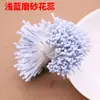 Estames de malte pistilos bastões retorcidos materiais feitos à mão fondant gesso flor de lótus flor de veludo flores embrulhadas centros de flores amarelas