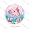 Salamandra Rosa Fofa Cena de Aniversário Infantil Decoração Bandeja de Papel Descartável Guardanapo Toalha de Mesa Utensílios de Mesa para Festa conjunto