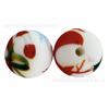 HongzhouNuevo 15mm Marca de Agua 2 Tótems Pulsera de Cuentas de Silicona Joyería DIY Cuentas Sueltas Hilo de Cuentas Fabricante en Stock