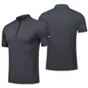Camiseta de Manga Corta para Hombre de Verano, Ocio al Aire Libre, Deportes, Fitness, Moderna, Versátil, de Media Manga, Transpirable, de Secado Rápido, Top Ligero