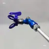 Acessórios para pistola de pintura airless: bico giratório, cabeça universal, pistola de pulverização, haste de extensão, junta giratória, conector de cotovelo