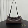Diseño Nicho Francés Estilo Minimalista Piel de Vaca Bolso de Hombro Bajo el Brazo para Desplazamientos Simple Moda Versátil Bolso Baguette de Moda para Mujer