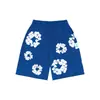 Pantalones Cortos Estilo Americano con Diseño de Kapok Estampados con Espuma para Hombre, Nuevos Pantalones Deportivos y Casuales de Verano para Hombre