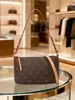 Bolso de Hombro para Mujer Estilo Nuevo Bolso Cruzado Versátil Lujo Ligero Gama Alta Patrón Vintage 2026 Lv Bolso de Mano Versátil