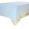 Mantel de Fiesta de Lunares para Amazon Transfronterizo PEVA Impermeable y a Prueba de Aceite Desechable para Fiesta para Comercio Exterior