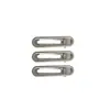 Pinza para el Cabello de Plata de Alta Gama Estilo Ins para Mujer, Pinza Lateral para Flequillo y Mechones de Cabello, Nuevo Accesorio para el Cabello
