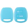 Adequado para Toyota Overbearing Placa Reta 2 Teclas Rav4 Capa de Silicone para Chave Adequado para Toyota Controle Remoto Vios Bolsa para Chave