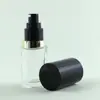 Frasco de Base Líquida 30ml Novo Frasco de Loção de Vidro Círculo Médio Galvanizado Cosméticos Embalagem de Viagem Frasco Vazio Atacado