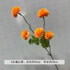 Boda Flores Artificiales Naranja Flores de Seda Boda Naranja Material de Flores Fondo de Pared Mesa Guía de Camino Arte Floral Decorativo