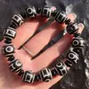 Suministro directo de fábrica de pulsera de cuentas de pulpa desgastada con patrón de herradura de Xizang nuevo 14 mm 'mB productos