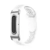 Adecuado para Google Galaxy Fitbit Air Marco de Metal de Lujo Marco de Reloj Correa de Silicona de Girasol para Reloj