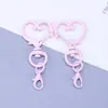 Llavero de Corazón Pintado Colorido Llavero Creativo Lindo Lanyard Cadena para Teléfono Colgante Accesorios Venta al por Mayor